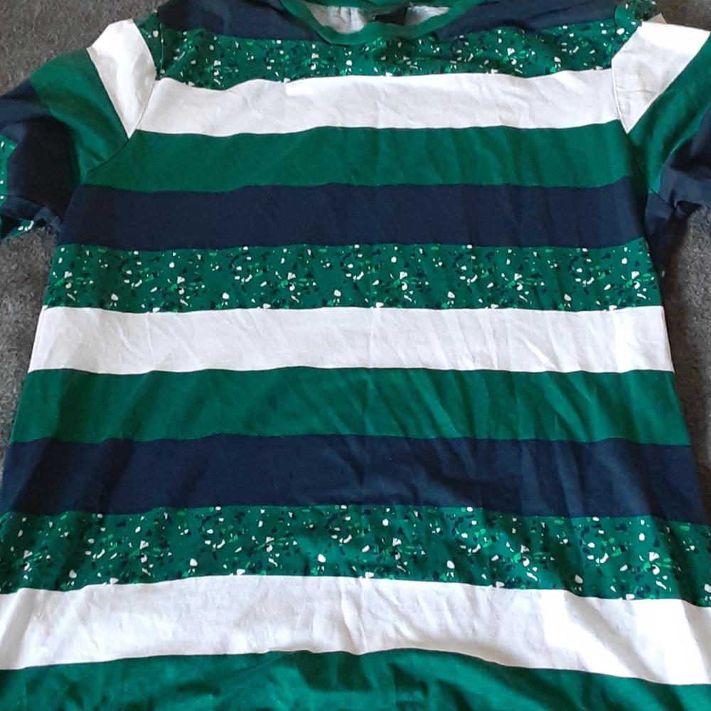 Green speckled t